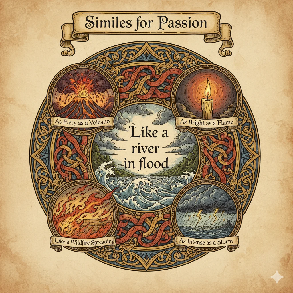 Similes for Passion