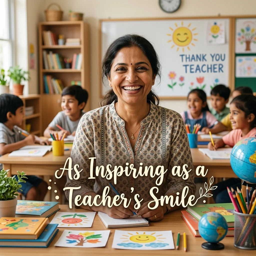 As Inspiring as a Teacher’s Smile