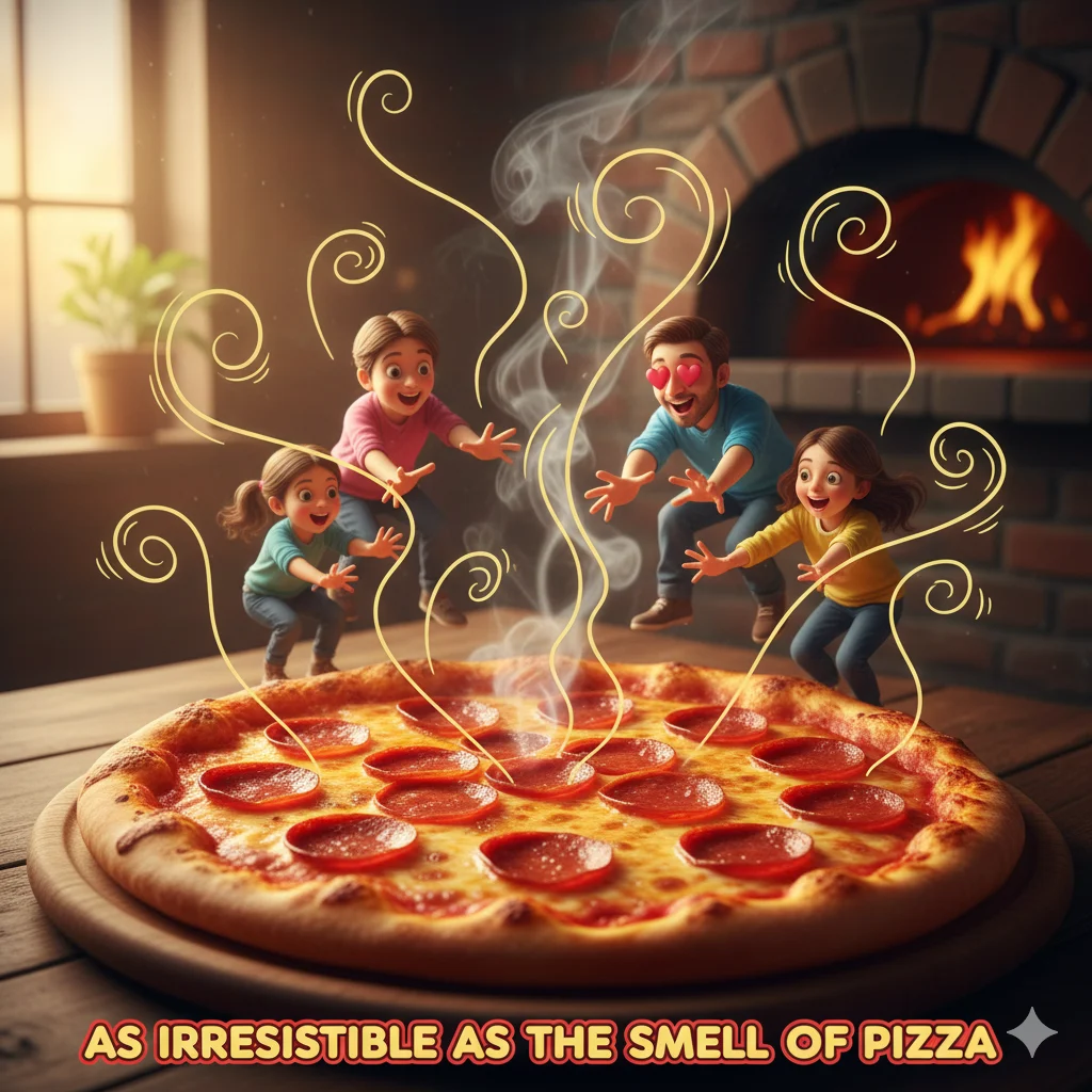 Similes for Pizza