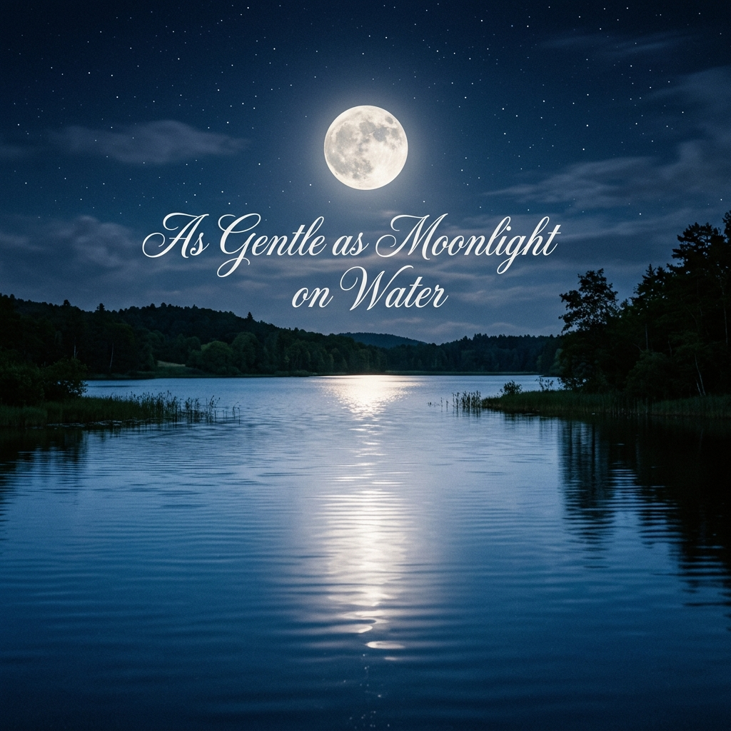 As Gentle as Moonlight on Water