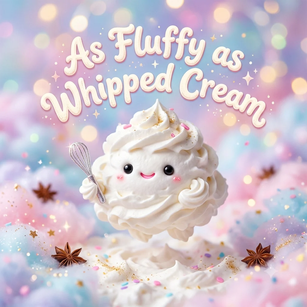 As Fluffy as Whipped Cream