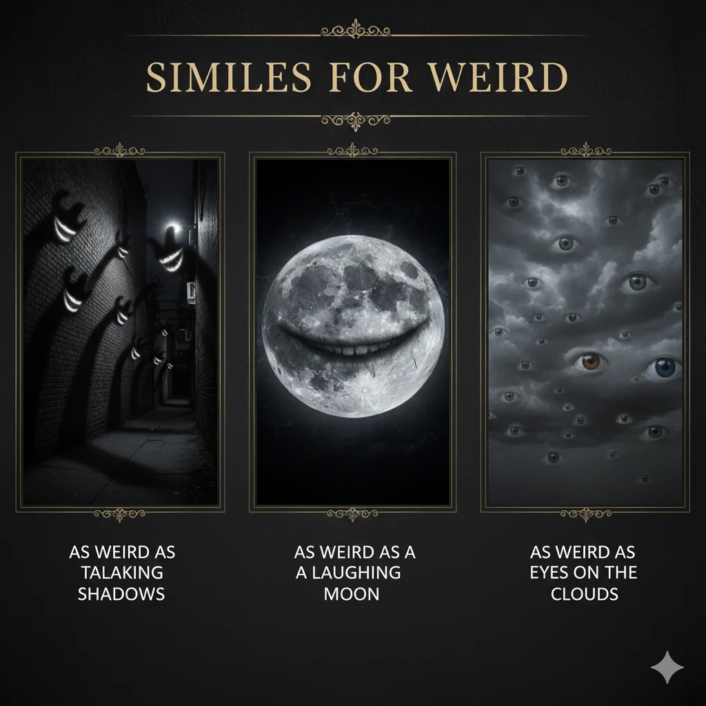 Similes for Weird