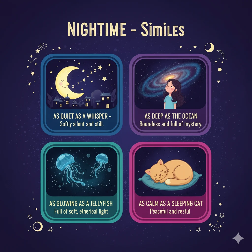 Similes for Night Time