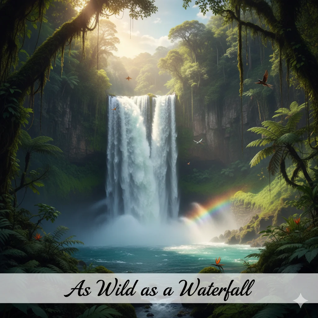 Similes for Waterfalls