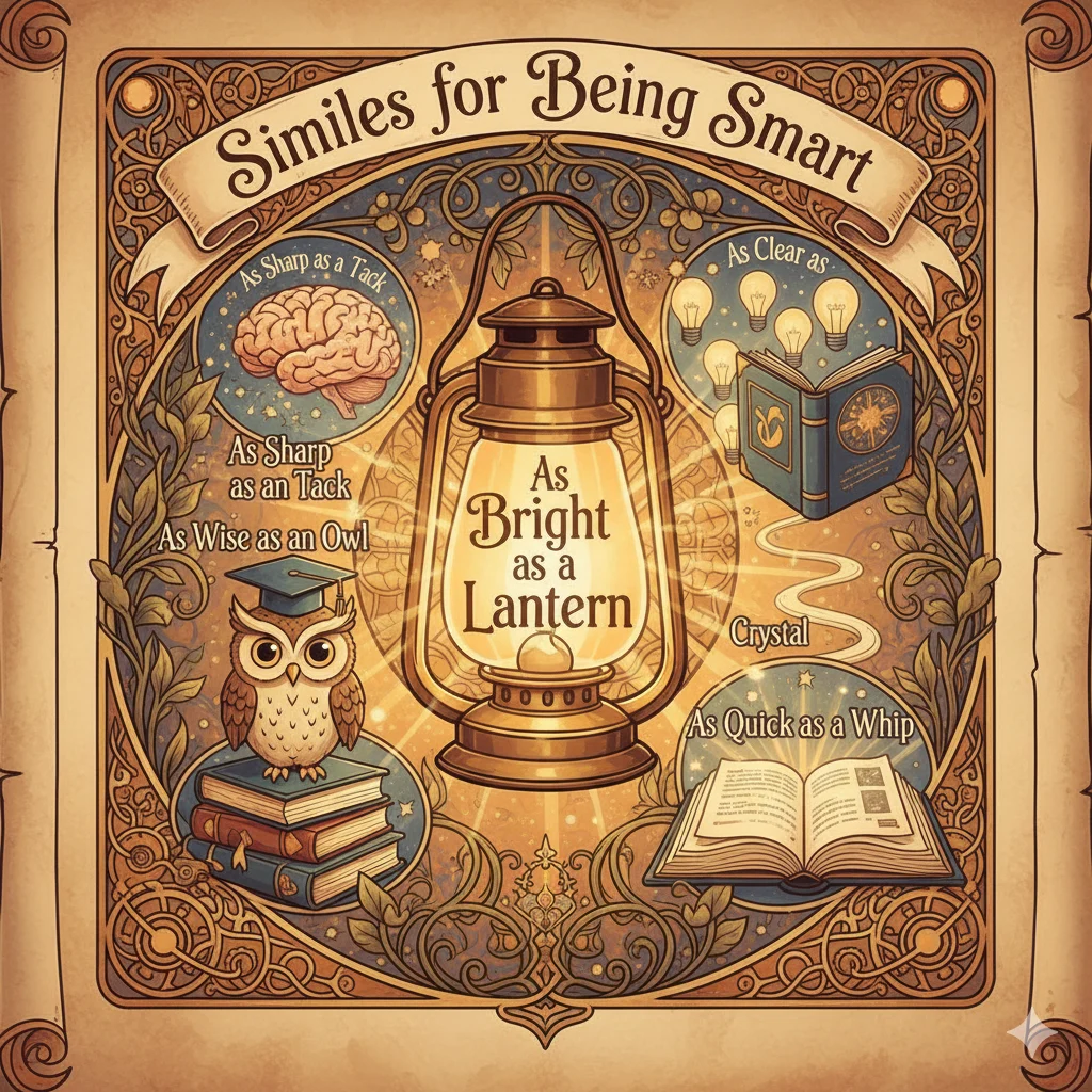  Similes for Being Smart