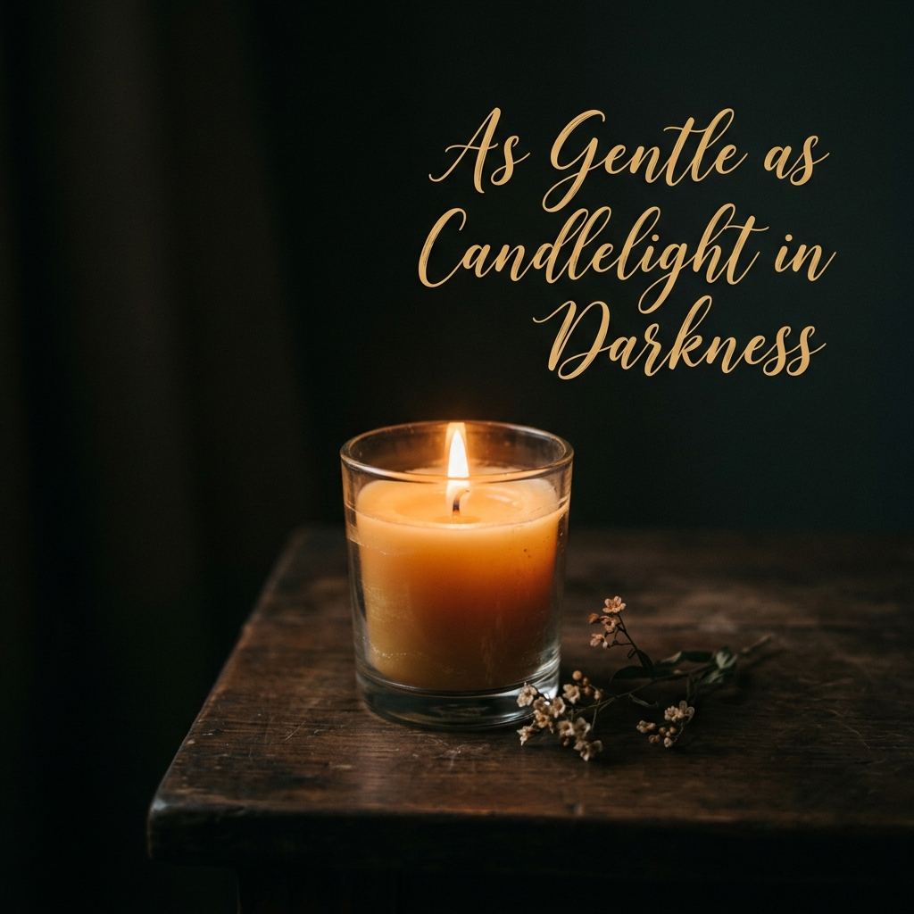 As Gentle as Candlelight in Darkness