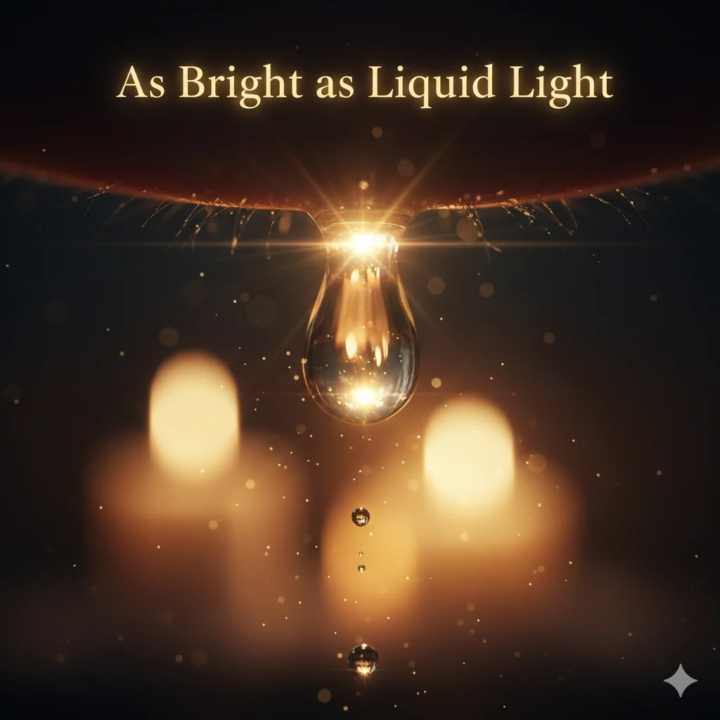 Similes for Tears Falling