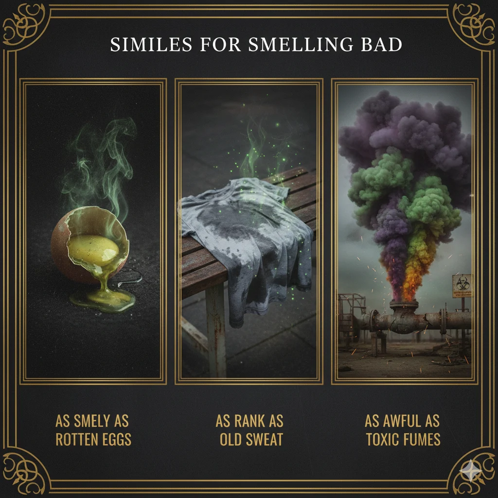 Similes for Smelling Bad