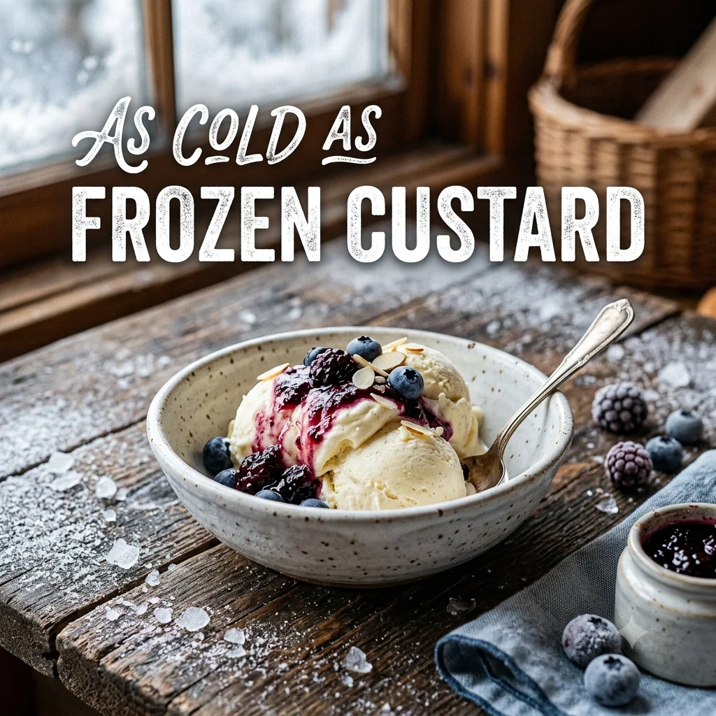 As Cold as Frozen Custard