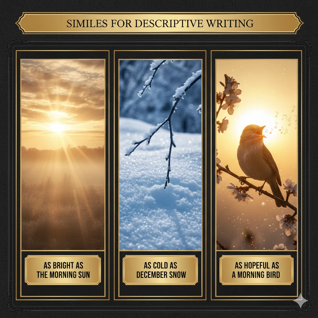 Similes for Descriptive Writing