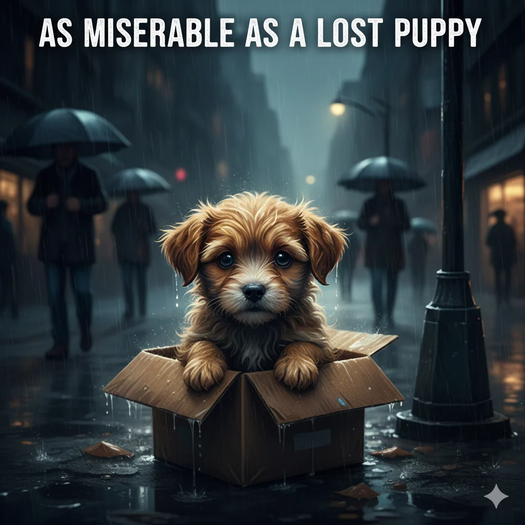 Similes for Miserable