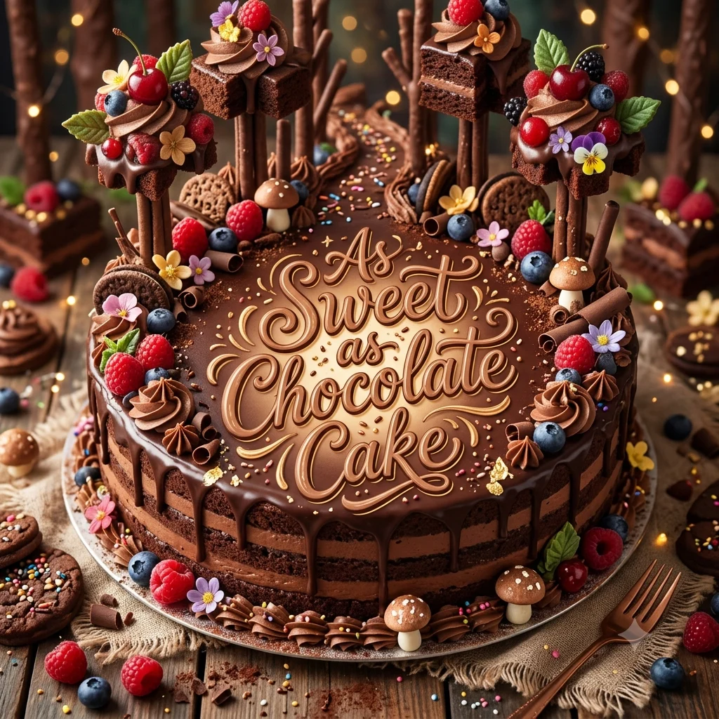 As Sweet as Chocolate Cake