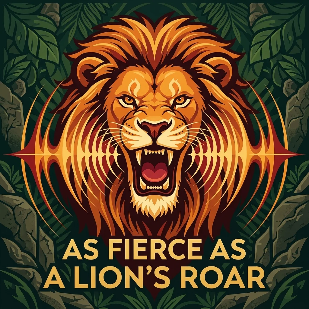 As fierce as a lion’s roar