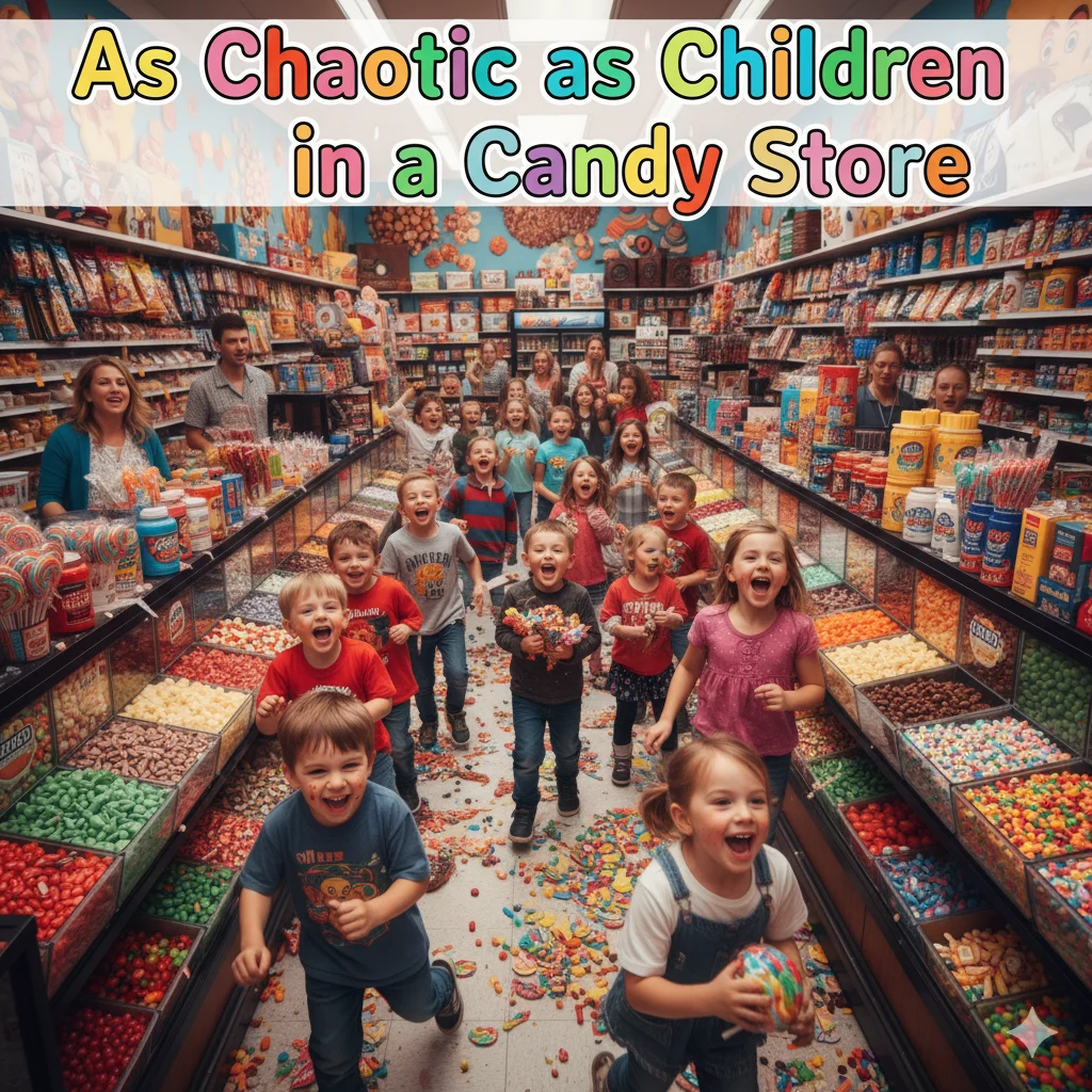 Similes for a Crowded Place