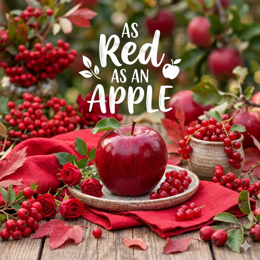  As Red as an Apple