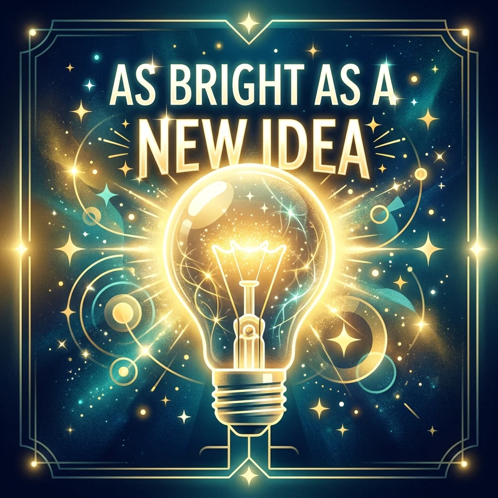 As Bright as a New Idea