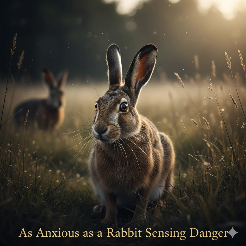 Similes for Panicking