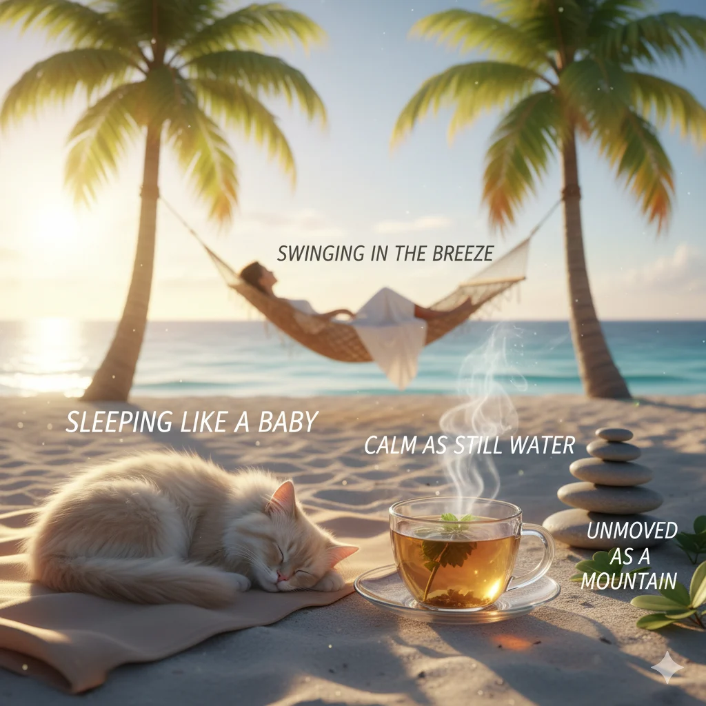 Similes for Relaxing