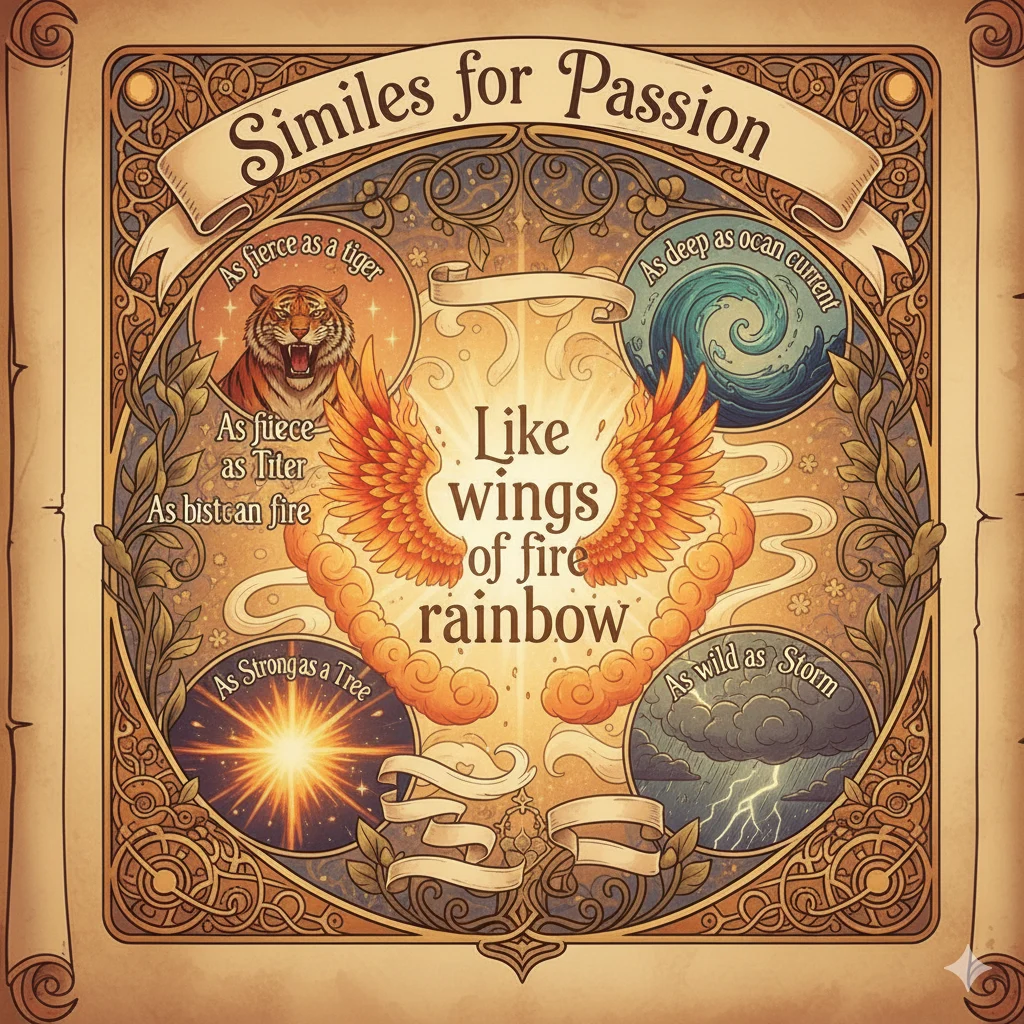 Similes for Passion
