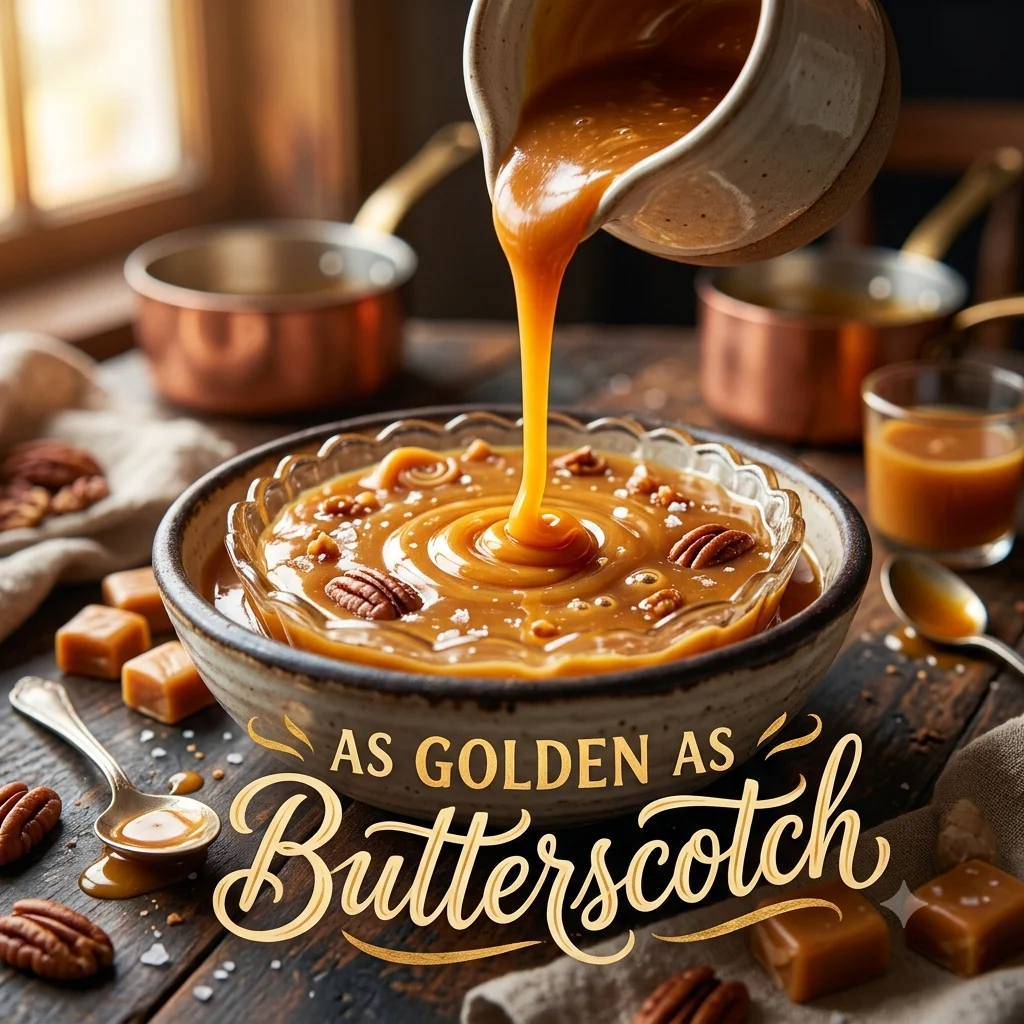 As Golden as Butterscotch