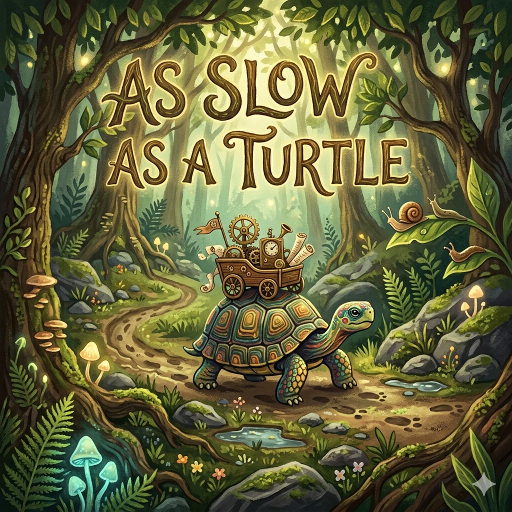  As Slow as a Turtle