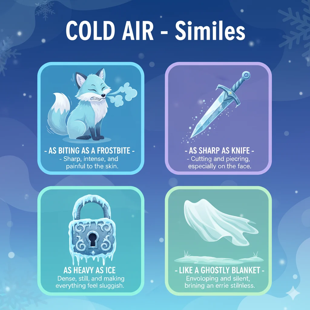 Similes for Cold Air
