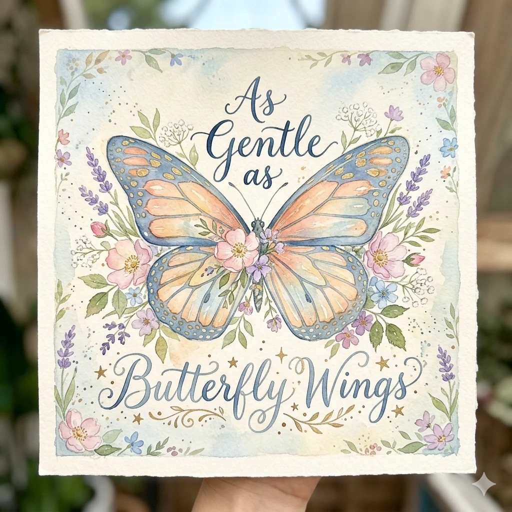 As Gentle as Butterfly Wings