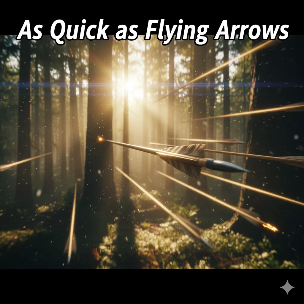 Similes for Running Away