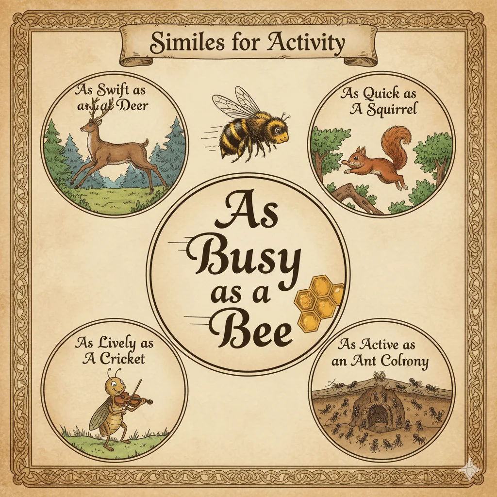 Similes for Activity