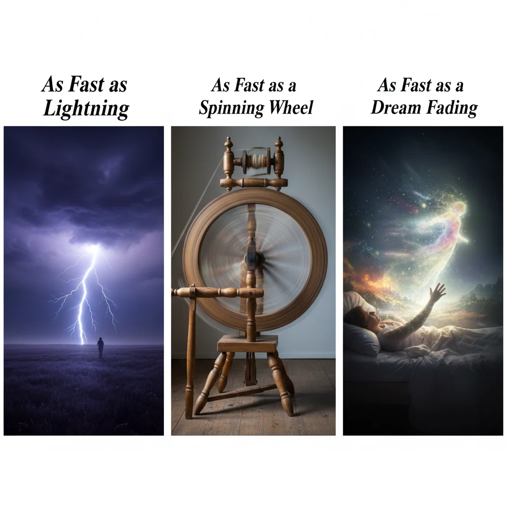 Similes for As Fast As