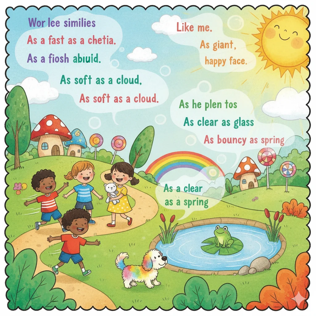 Poems with Similes for 2nd Grade