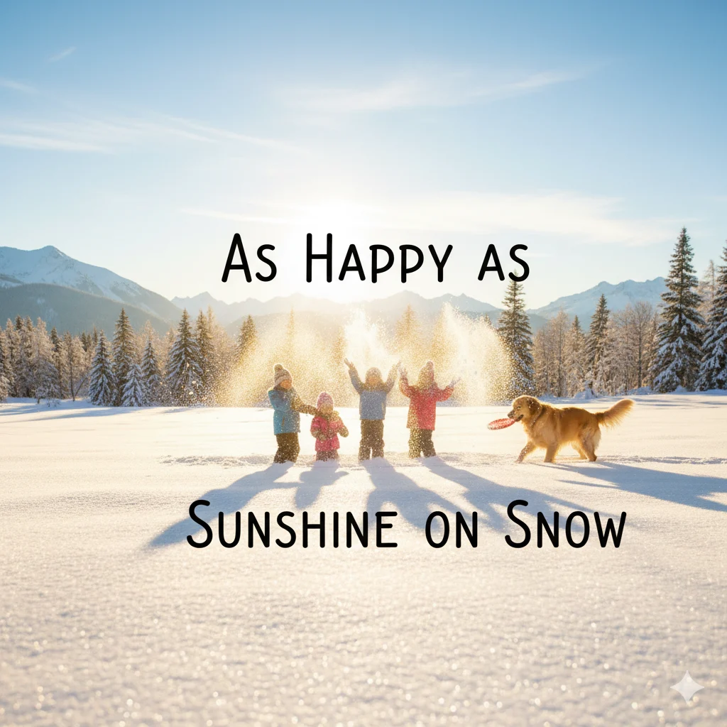 What Are Some Similes for Happy