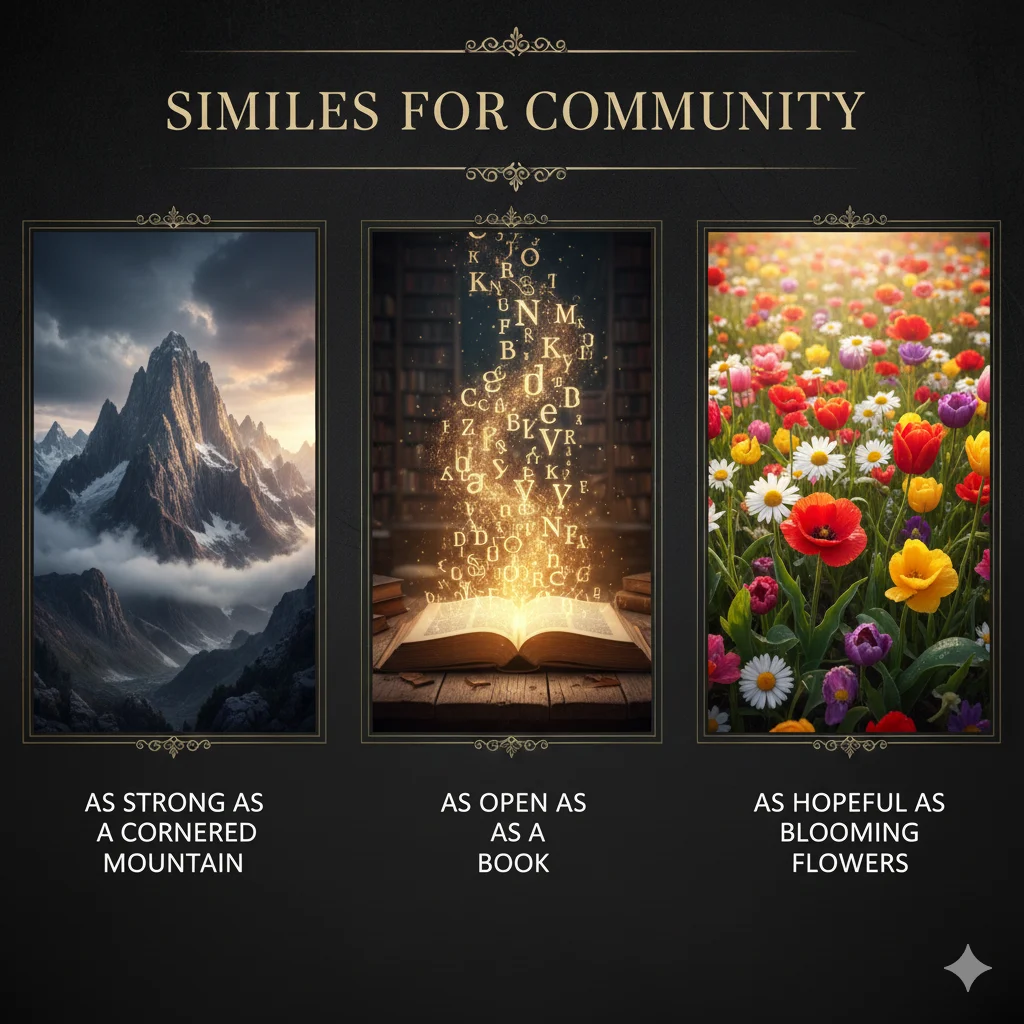 Similes for Community