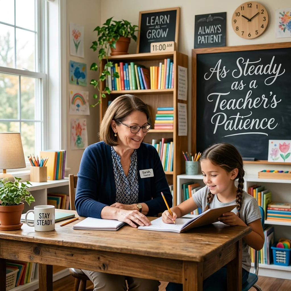 As Steady as a Teacher’s Patience