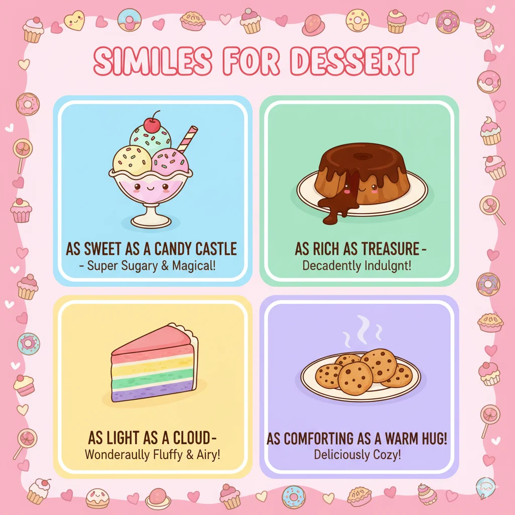 Similes for Dessert