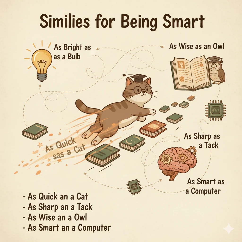  Similes for Being Smart