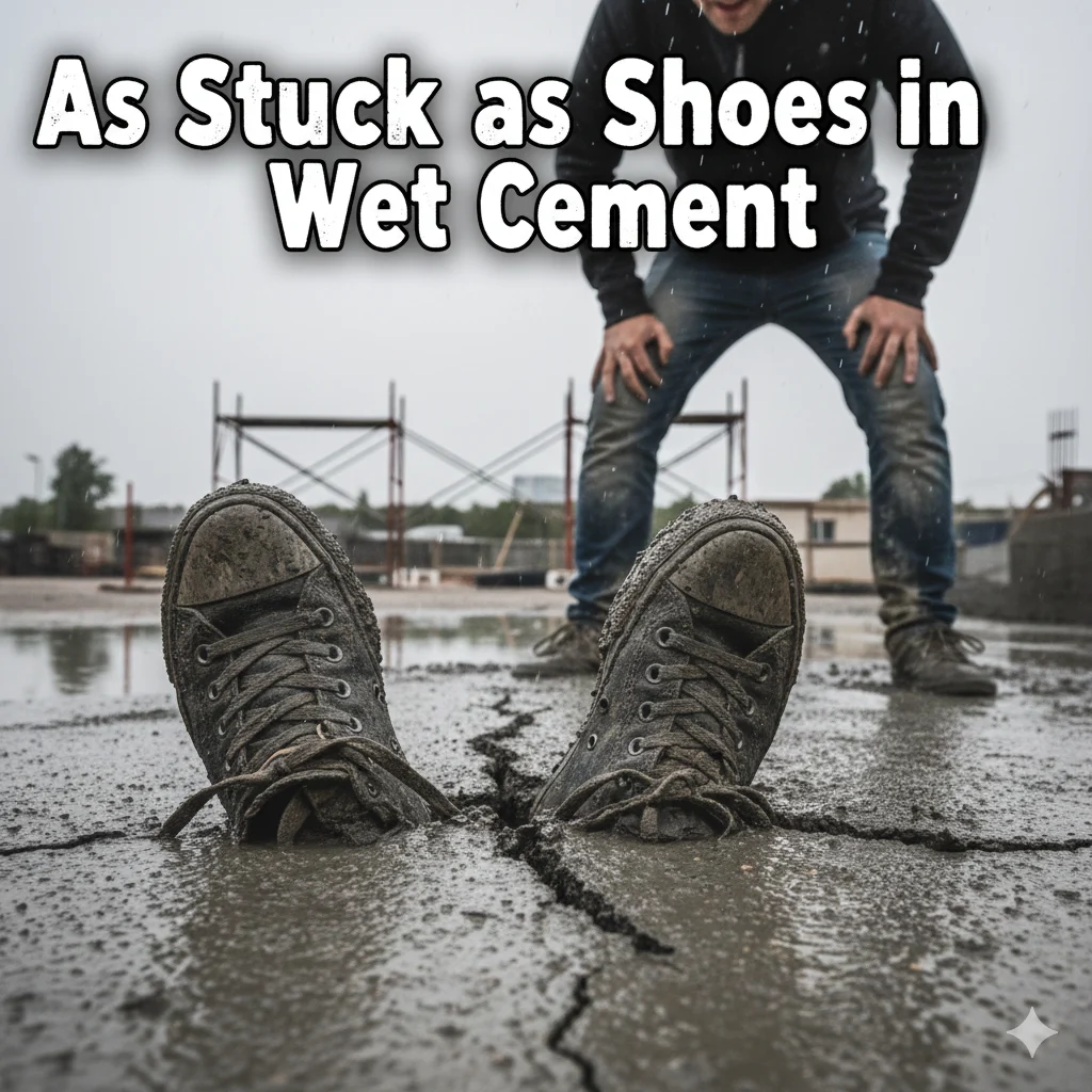 Similes for Being Stuck