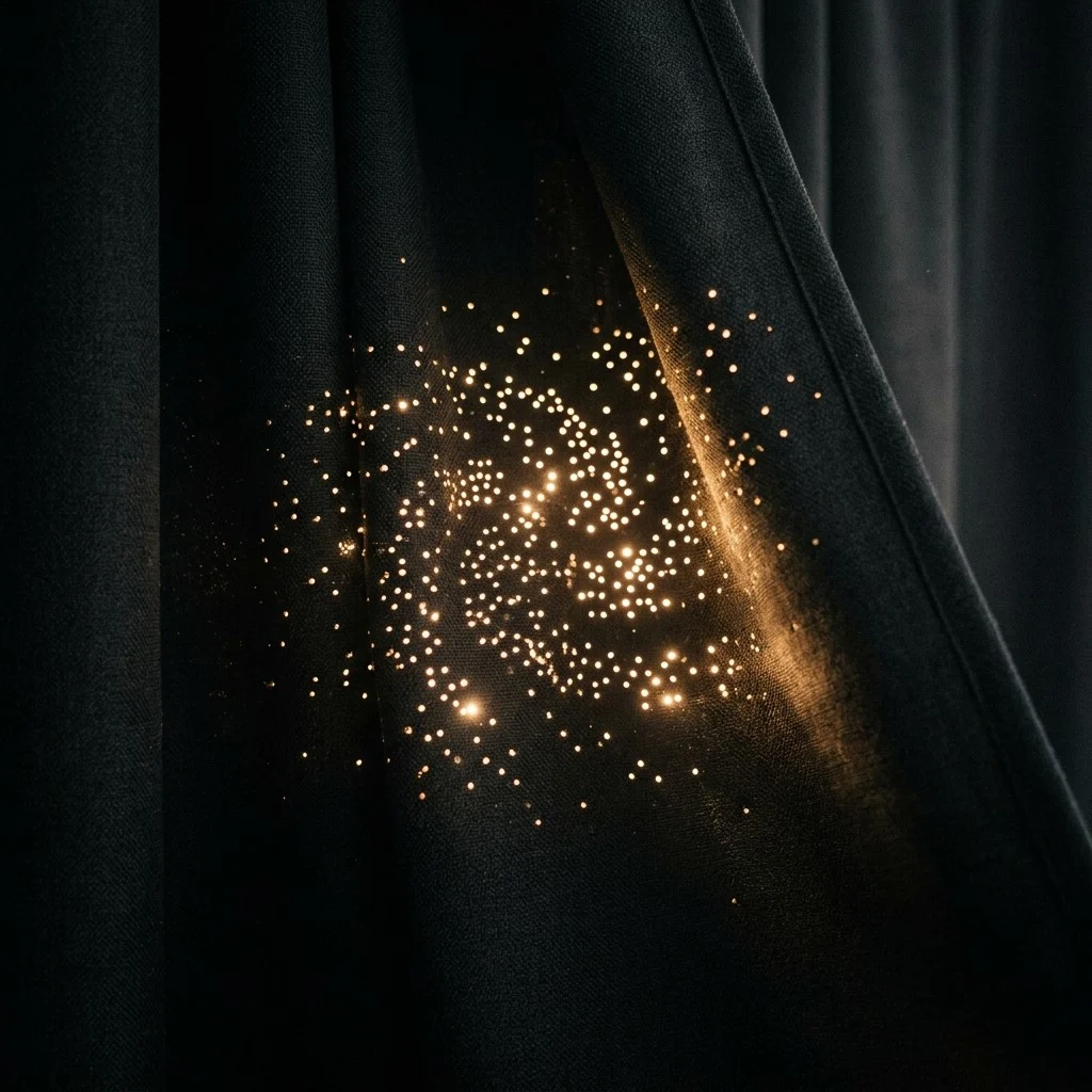 As bright as a blackout curtain