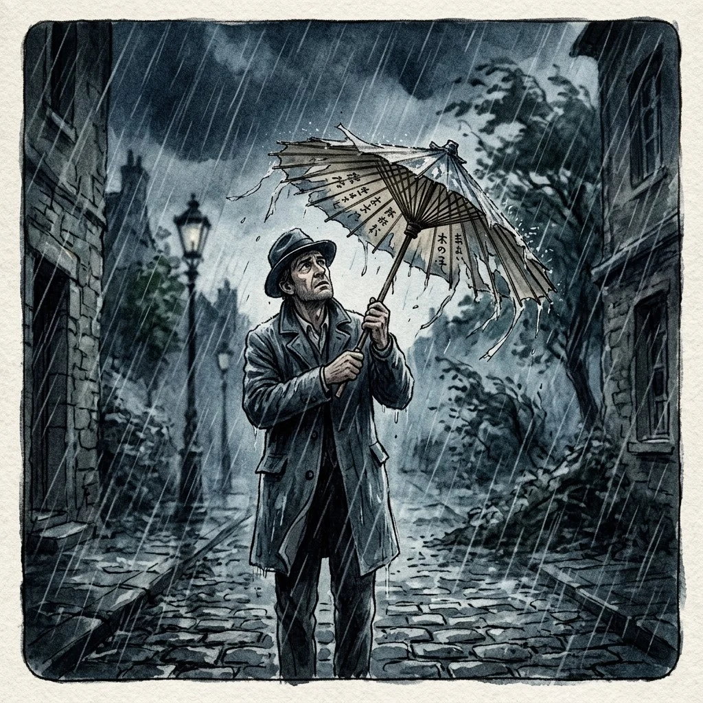 As logical as a paper umbrella in a storm