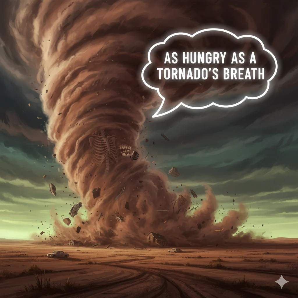 As Hungry as a Tornado’s Breath