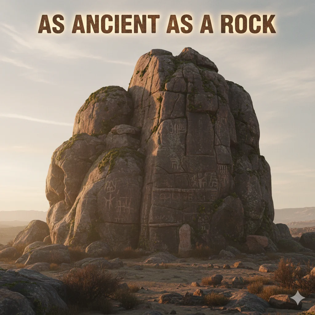 As ancient as a rock