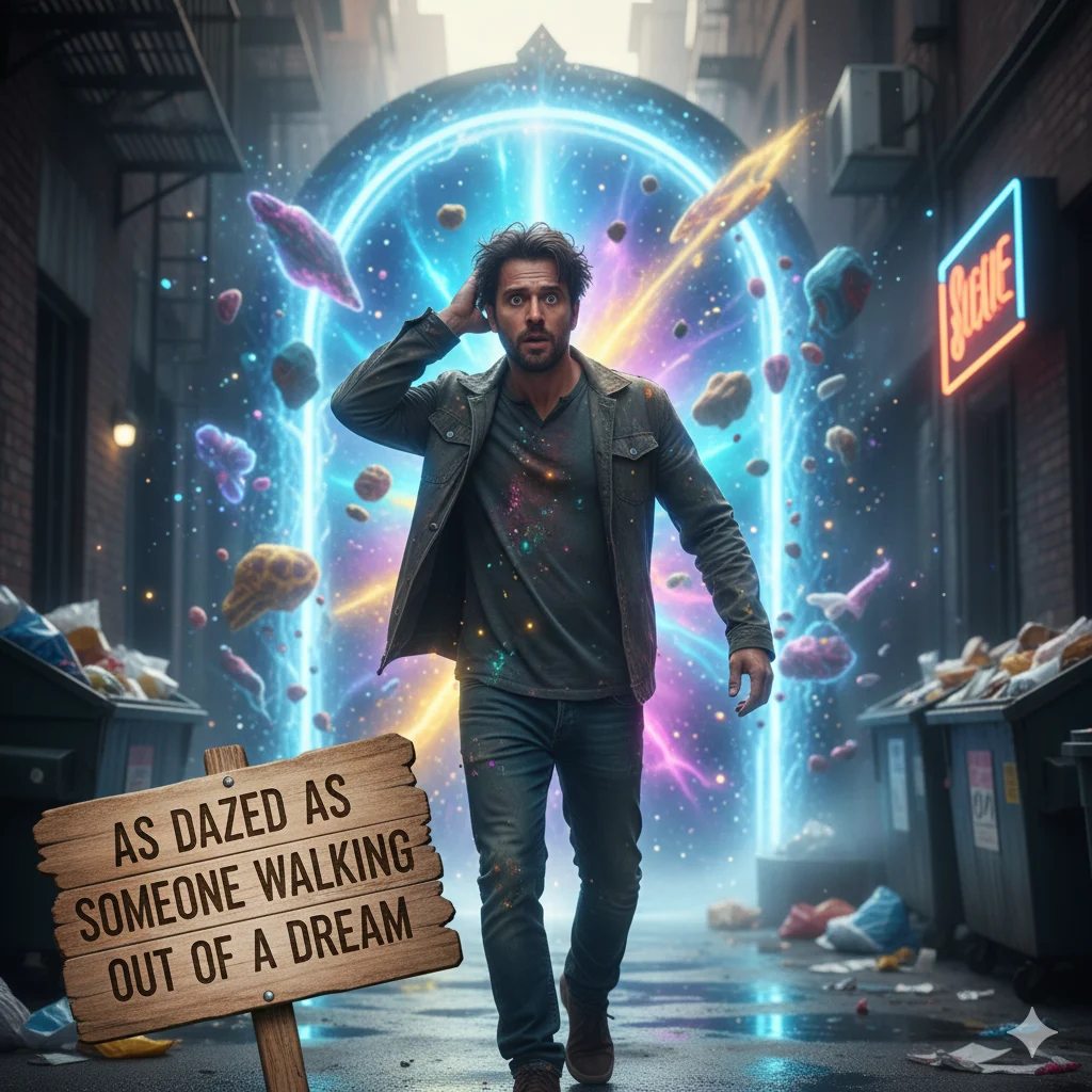 As Dazed as Someone Walking Out of a Dream