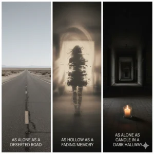 Similes for Feeling Alone