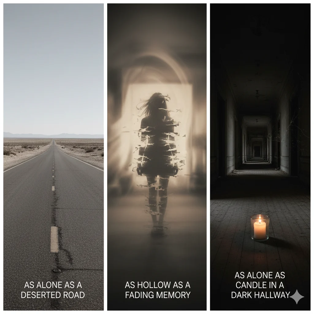 Similes for Feeling Alone