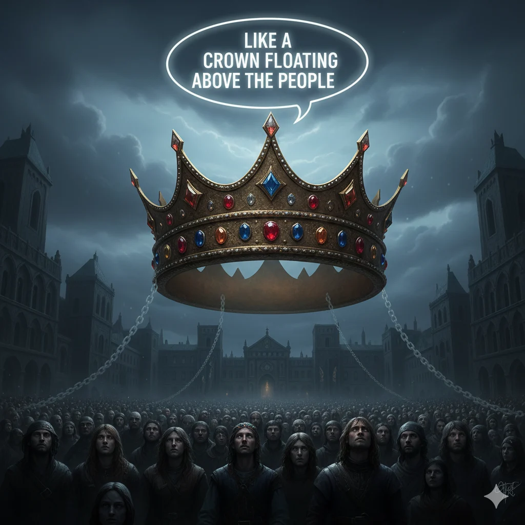 Like a Crown Floating Above the People