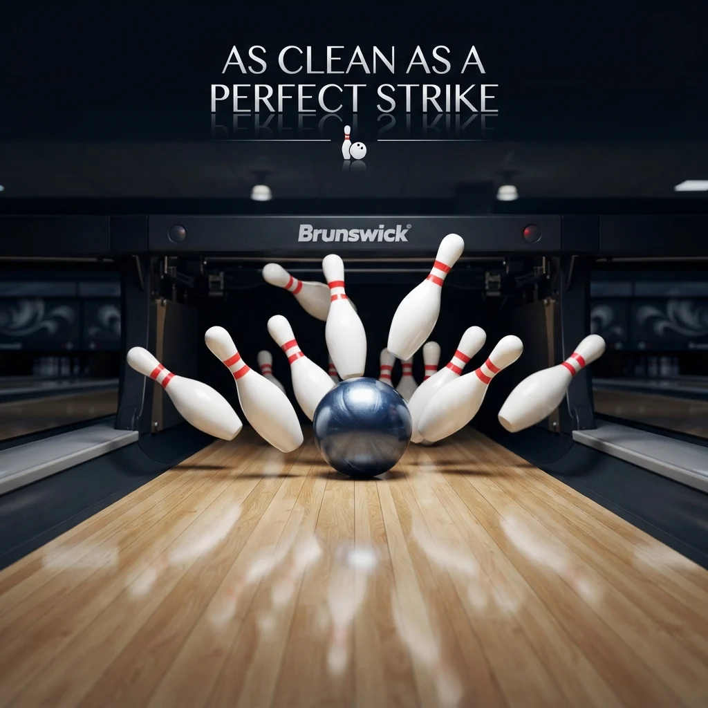 As clean as a perfect strike