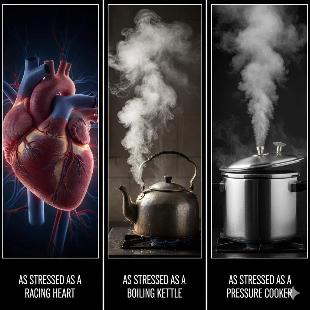 Similes for Stressed