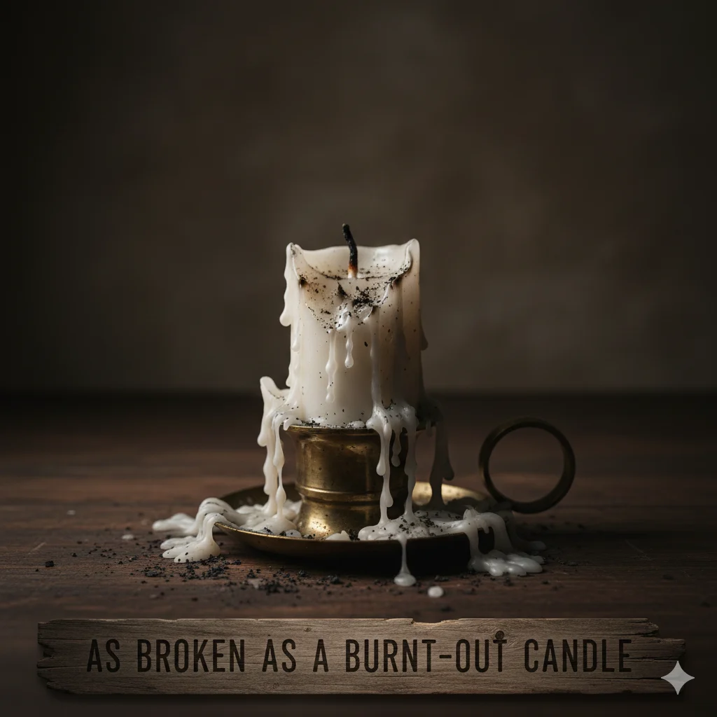 As Broken as a Burnt-Out Candle