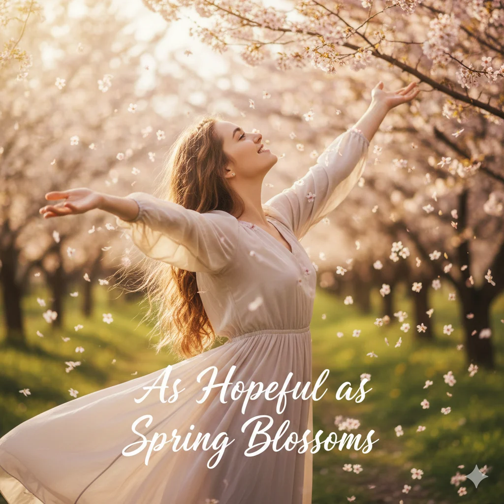 As Hopeful as Spring Blossoms