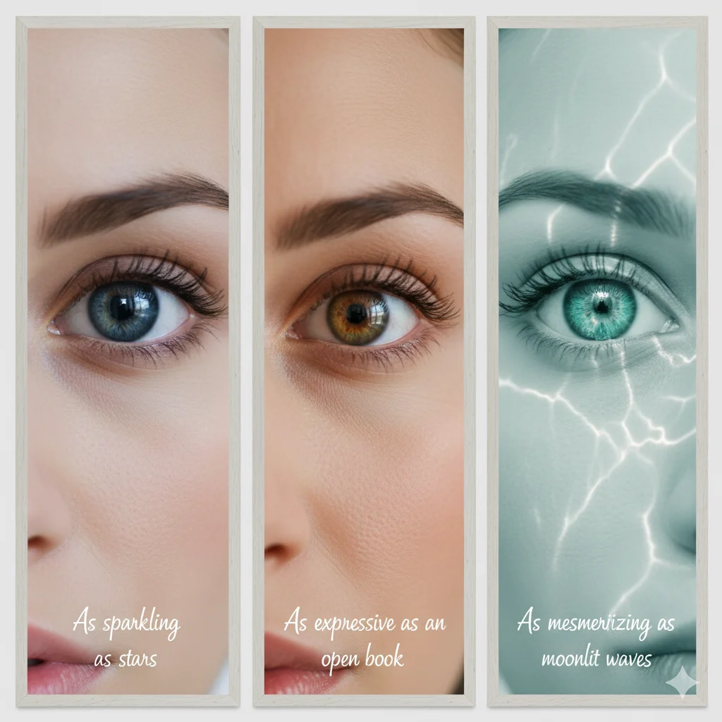 Similes for Beautiful Eyes
